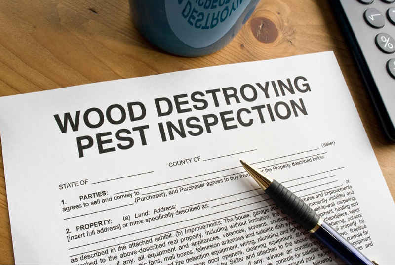 Pest Inspection Form